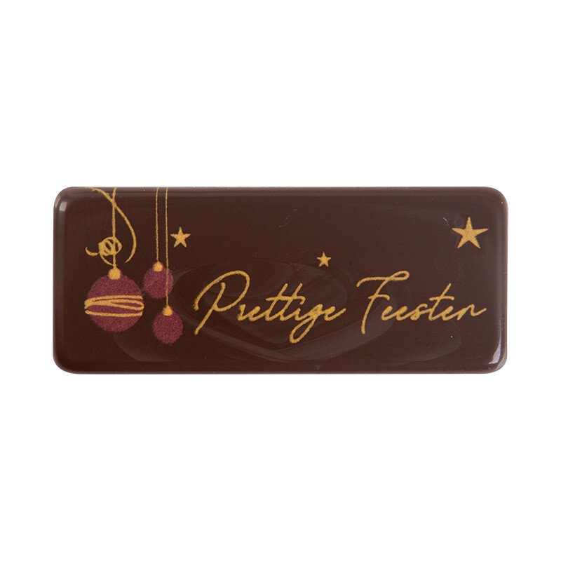 Chocolade prettige feestdagen 8 stuks