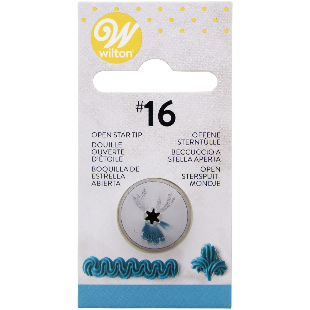 WILTON SPUITMONDJE #016 OPEN STAR CARDED