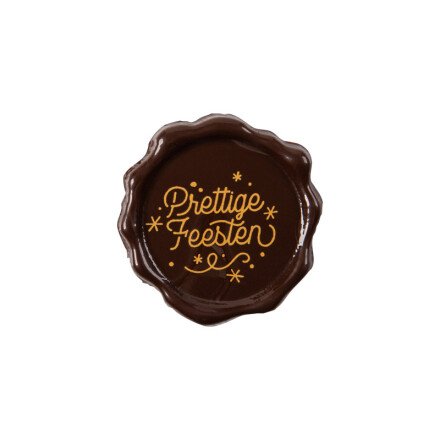 Stempel Prettige Feesten 3,8 cm