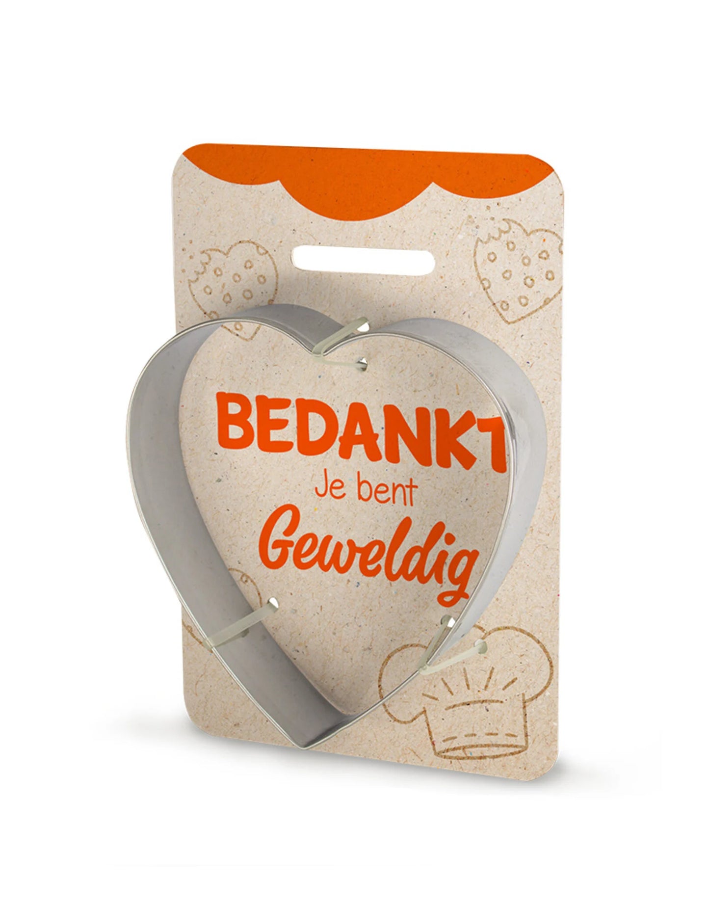 Koekvormpje - Bedankt