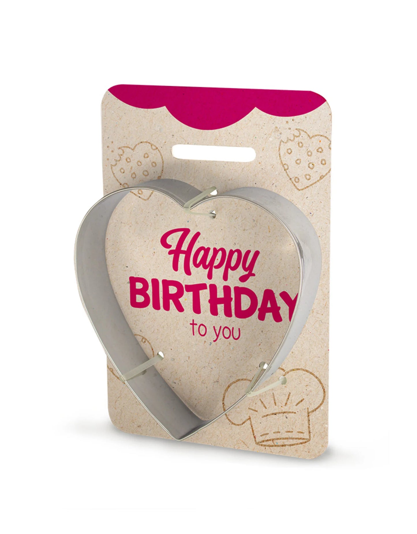 Koekvormpje - Happy birthday