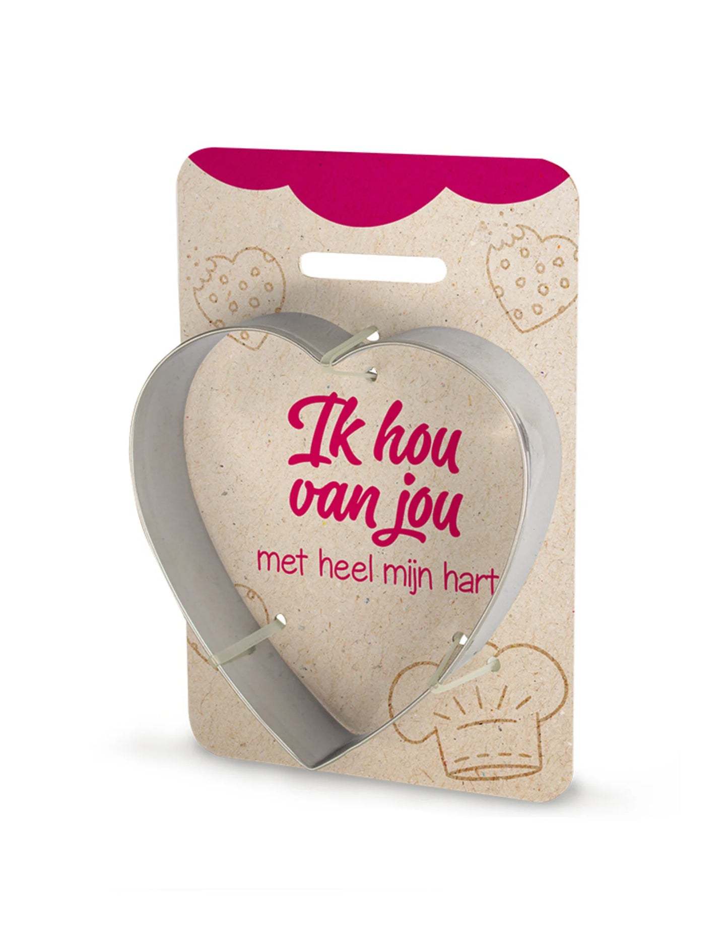 Koekvormpje - Ik hou van jou