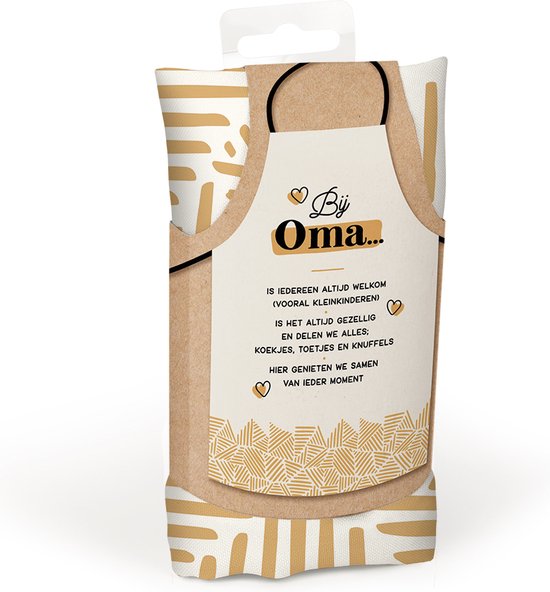 Keukenschort Oma