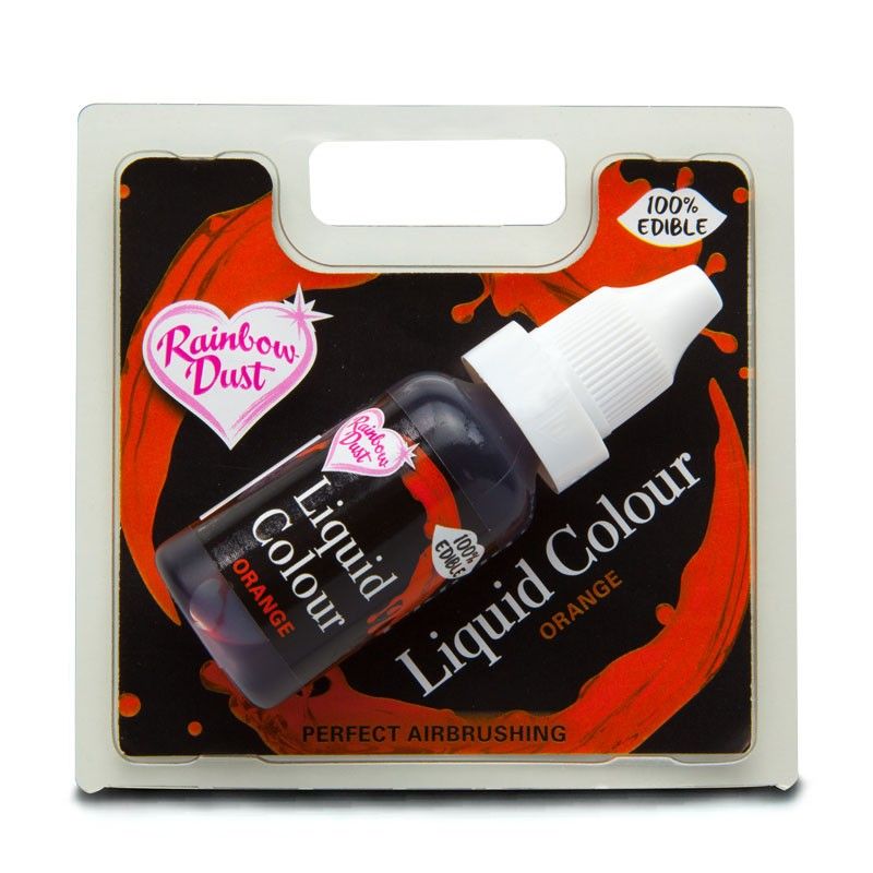 RD LIQUID COLOUR AIRBRUSH - ORANGE -16ML