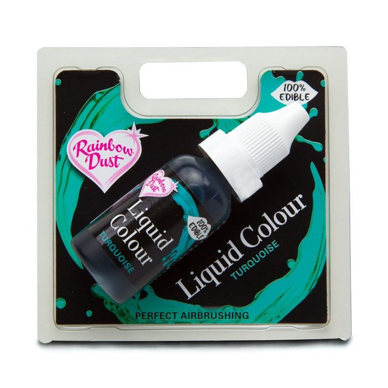 RD LIQUID COLOUR AIRBRUSH - TURQUOISE -16ML