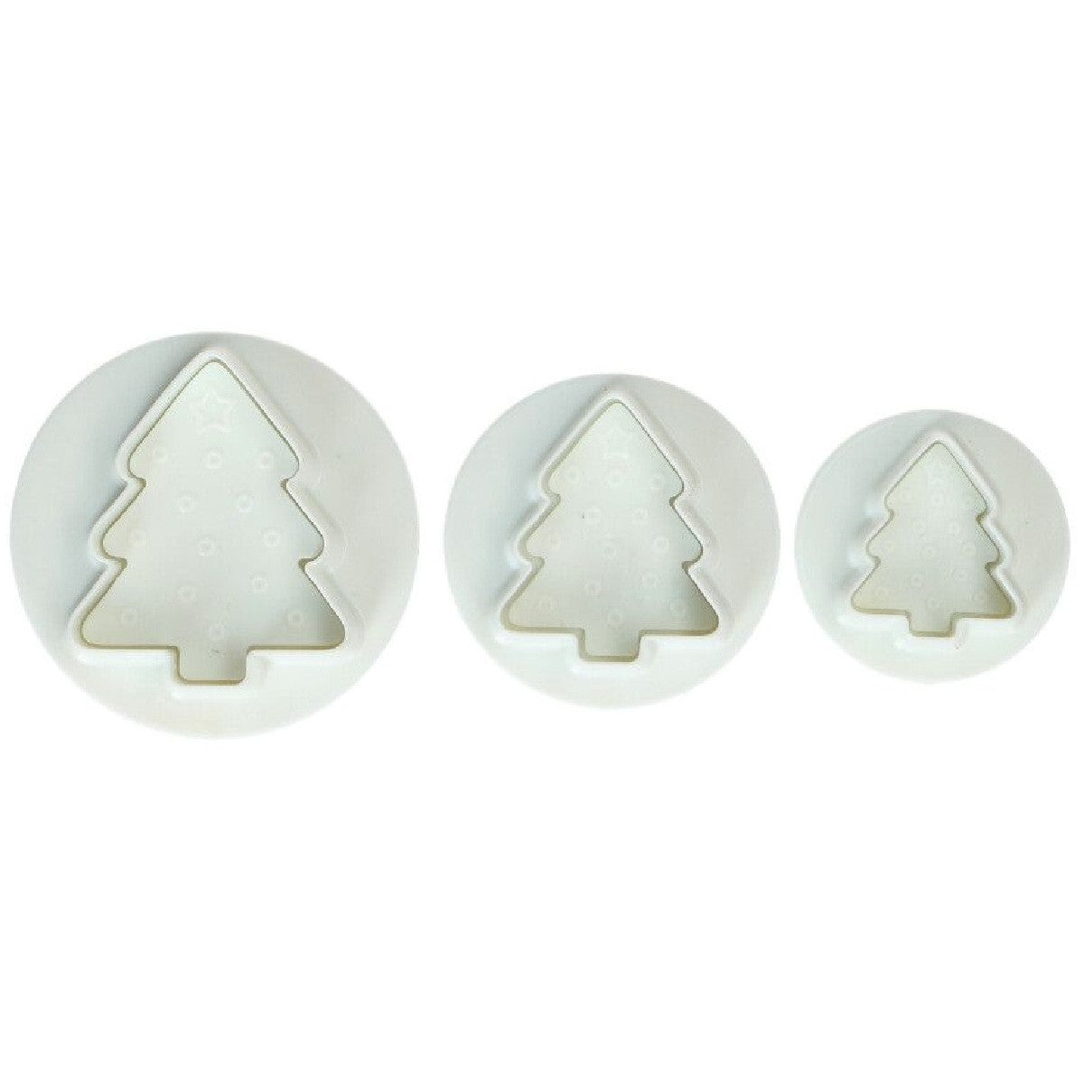 Wilton Plunger Cutter Kerstboom Set/3
