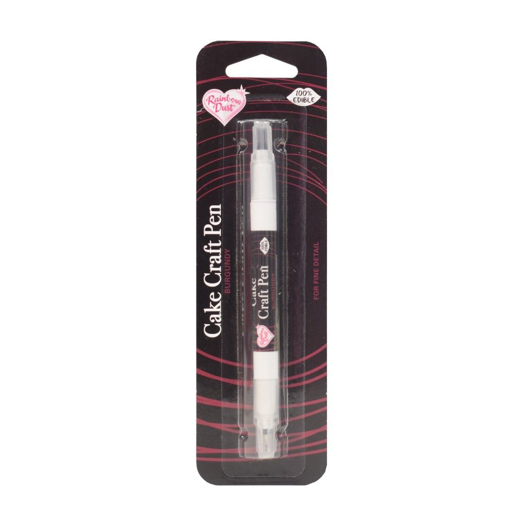 CAKE CRAFT PEN - BURGUNDY -