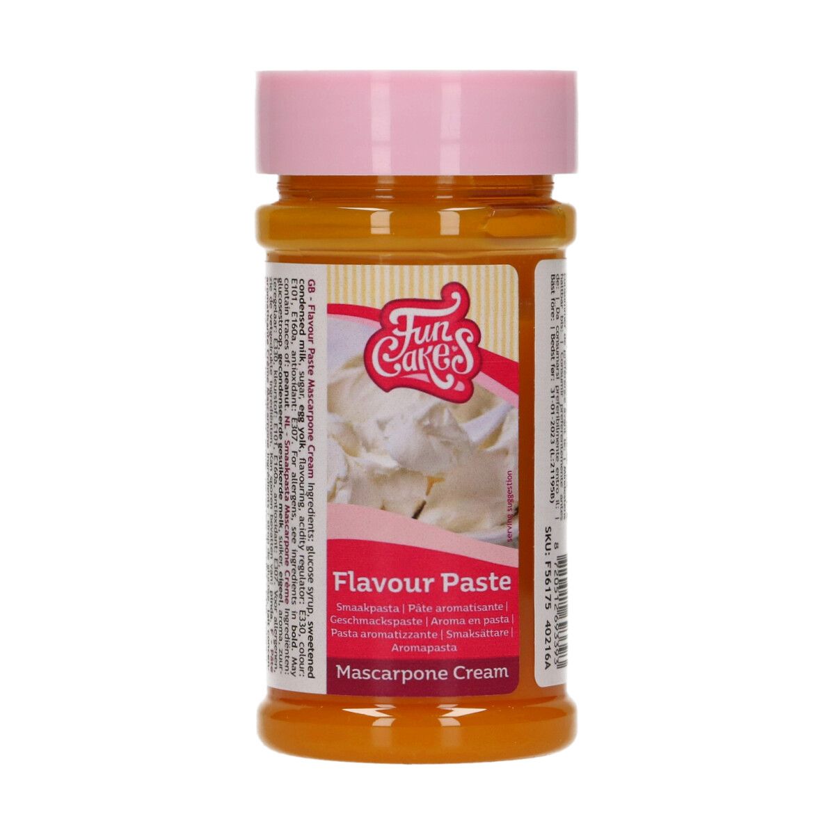 FUNCAKES SMAAKPASTA MASCARPONE CRÈME 100 G