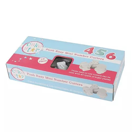 Culpitt Kleine Cijfers MINI Plunger Cutter Set