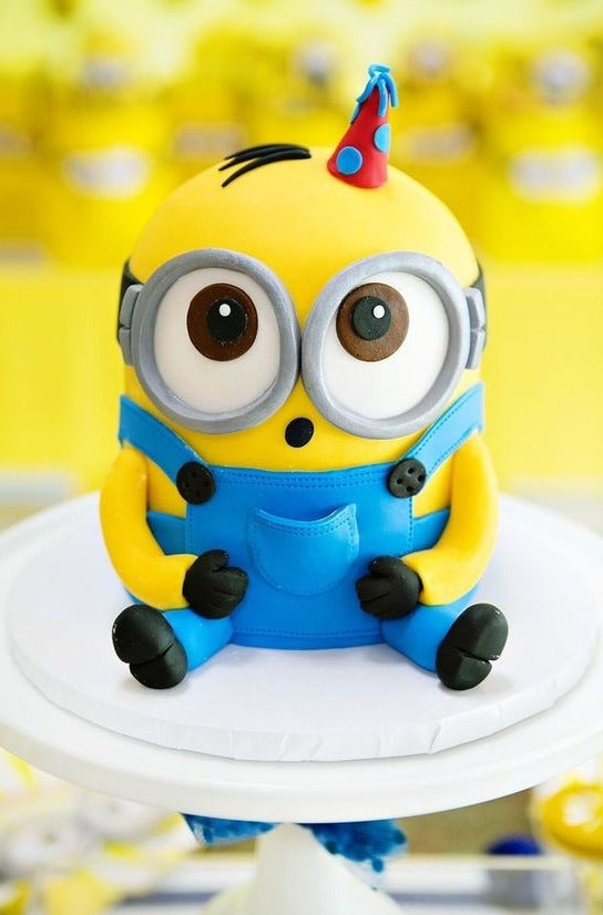 Workshop minion taart