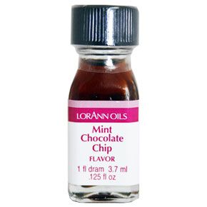 LORANN SUPER STRENGTH FLAVOR - MINT CHOCOLATE CHIP -3.7 ML