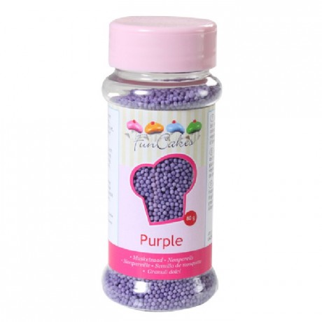 FUNCAKES GLUTENVRIJE MUSKETZAAD purple MIX 80 G