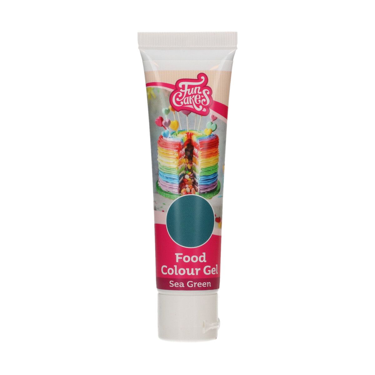 FUNCAKES KLEURGEL - ZEEGROEN 30G