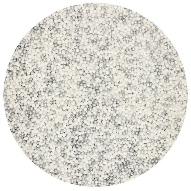 FunCakes Glutenfree Nonpareils musketzaad silver-white 80 g