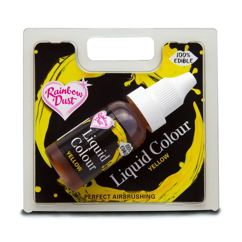 RD LIQUID COLOUR AIRBRUSH - YELLOW -16ML