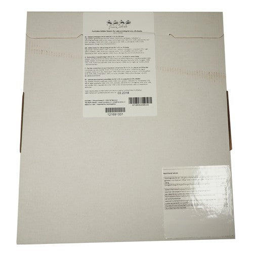 Frosty sheet blanco 25st