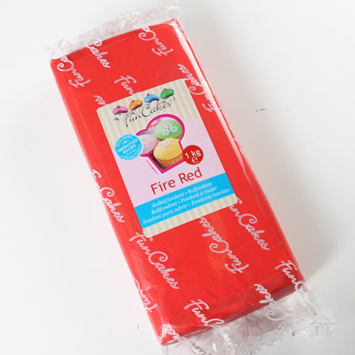 Rolfondant Fire Red 1kg