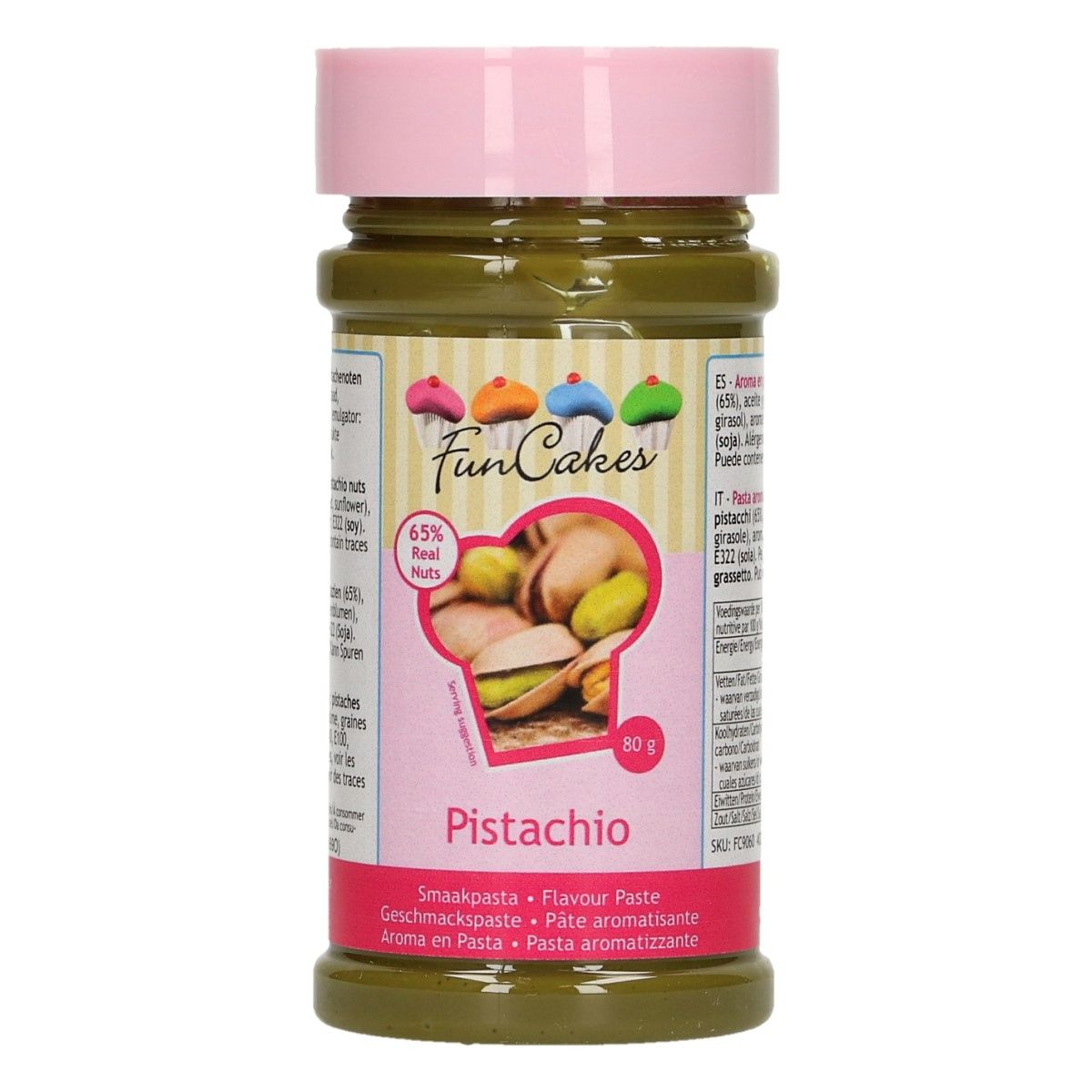 Funcakes smaakpasta pistache