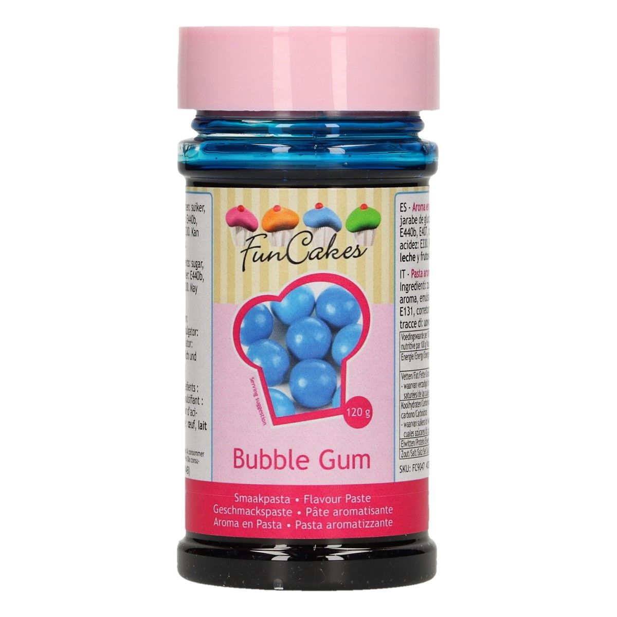 Funcakes -smaakstof bubbelgum