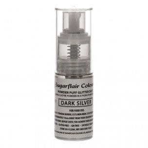 Dark Silver  Glitter Dust Pump Spray