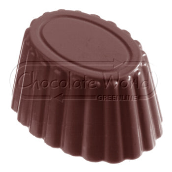 Cuvette Ovaal - Polycarbonaat Chocolade Vorm