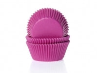 Baking cups fuchia roze pk/50