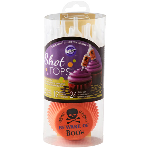 Bottle Pipette Shot Top Decorating Kit pk/24