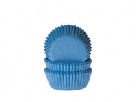 Mini Baking cups Sky Blue pk/60