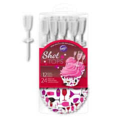 Shot Top Decorating Kit - Champagne - pk/24