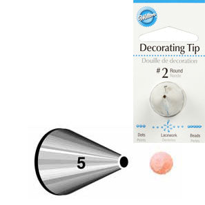 Decorating Tip #005 Rond