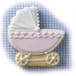 Koekjes uitsteker kinderwagen 7cm