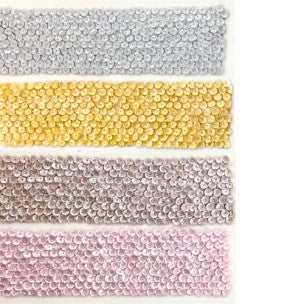 Small Sequins Border Karen Davies