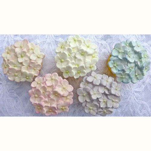 KAREN DAVIES SILICONEN MOLD_HYDRANGEA CUP CAKE