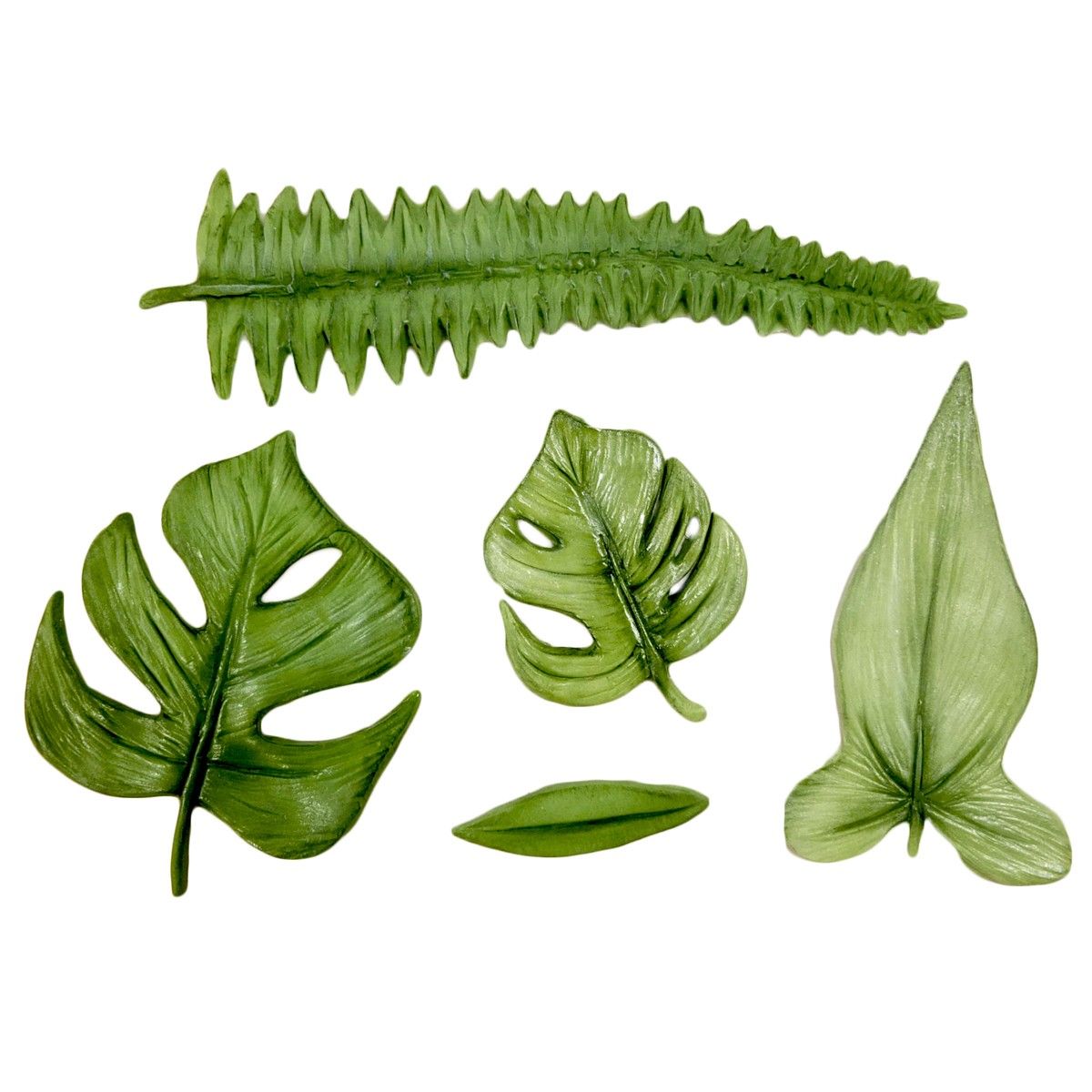 karen davies siliconen mould-tropical leaves