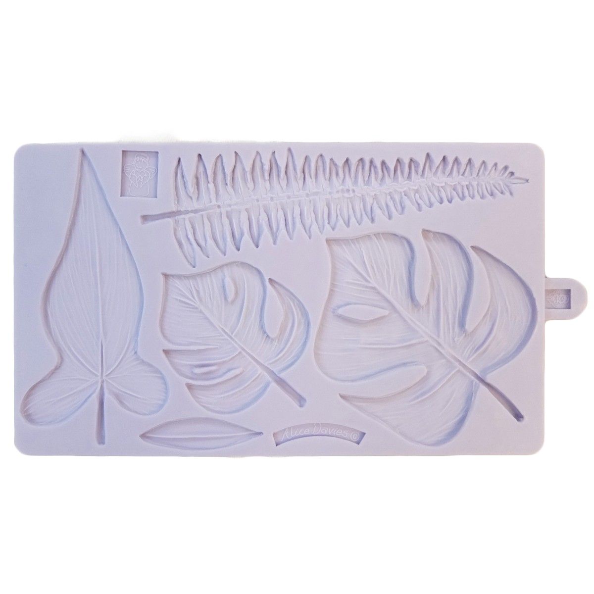 karen davies siliconen mould-tropical leaves