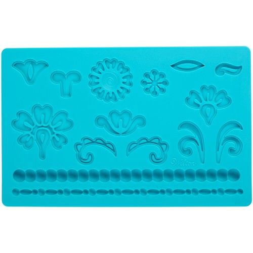 Wilton and gum paste mold damask