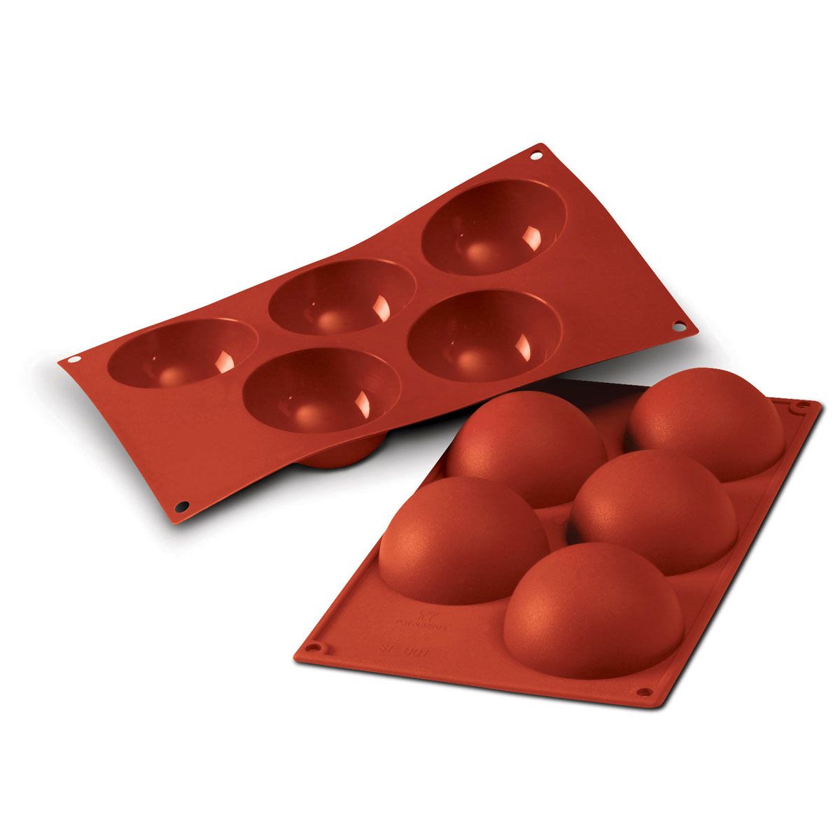 Silikomart cup mould 80x40mm