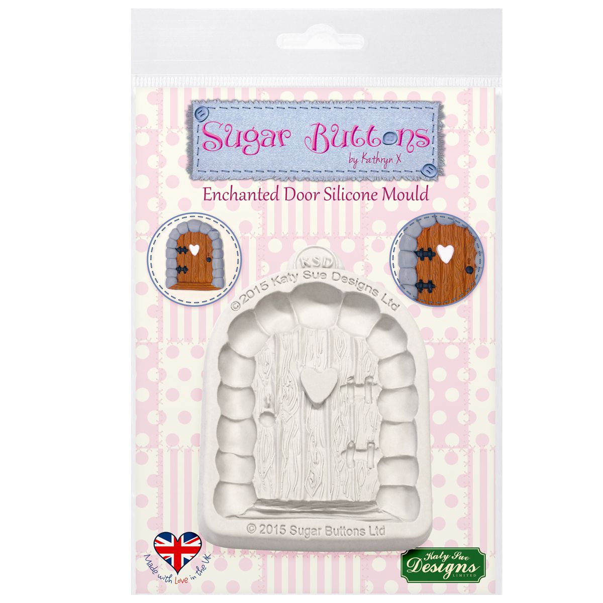 Katy sue mould sugar buttons-poort