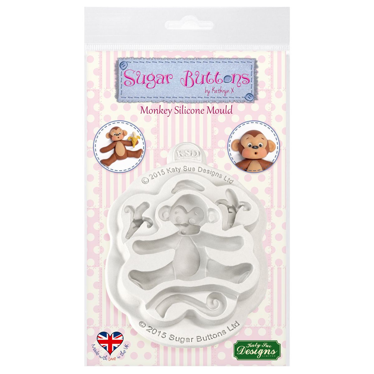 Katy sue design molds -monkey