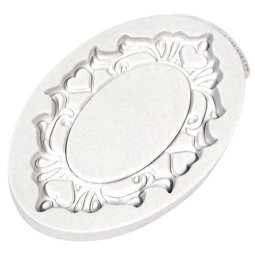 Katy sue design -siliconen mold - ovaal hearts