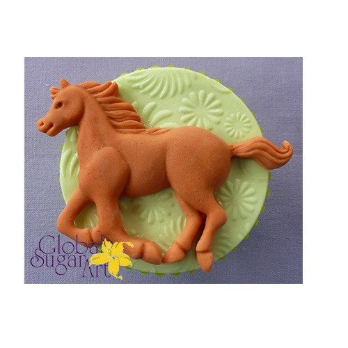 Siliconen mold galoperend paard