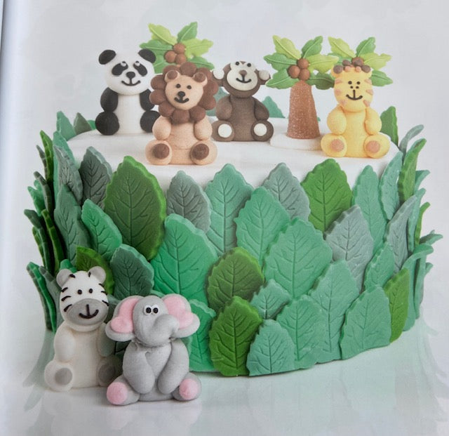 3d Suikerdecoratie jungle