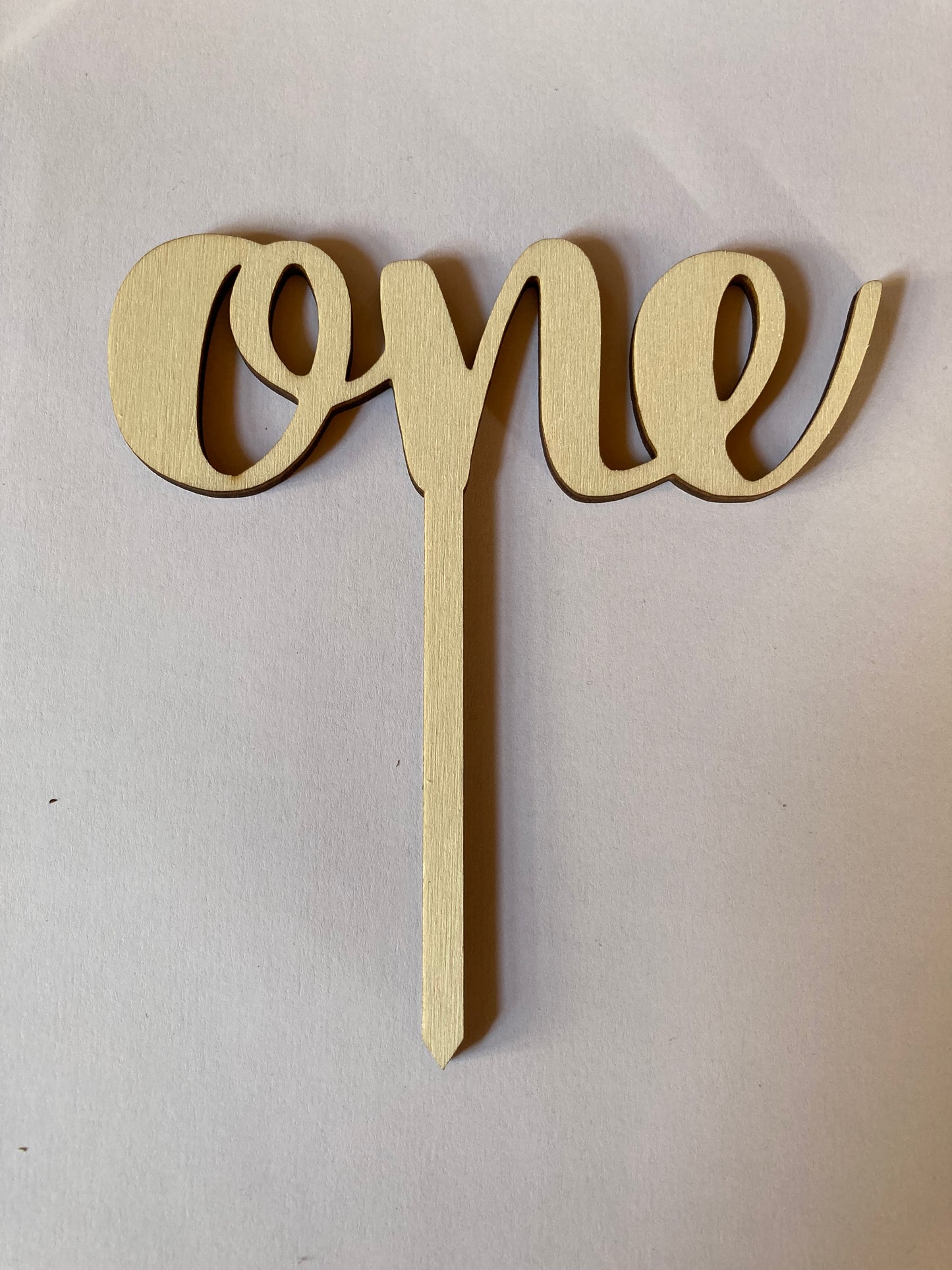Taarttopper hout- One