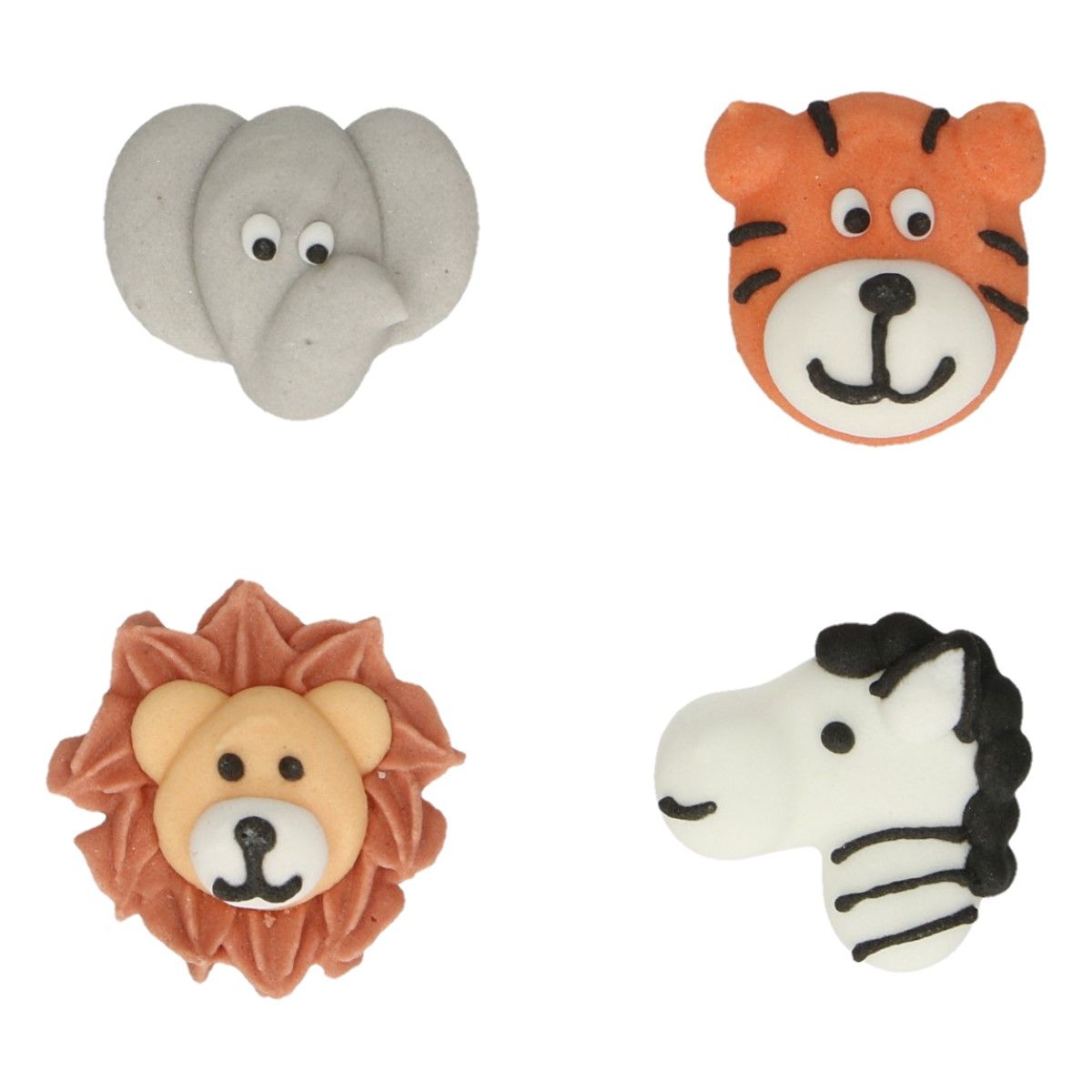 funcakes suikerdecoratie safaridiertjes( 8stuks)