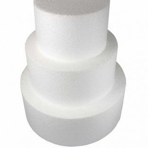 Taart Dummy Rond 25cm/10cm hoog