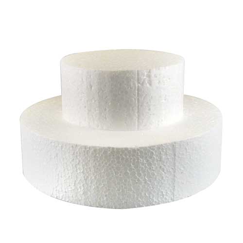 Taart Dummy rond 10cm doorsnede, 10cm hoog