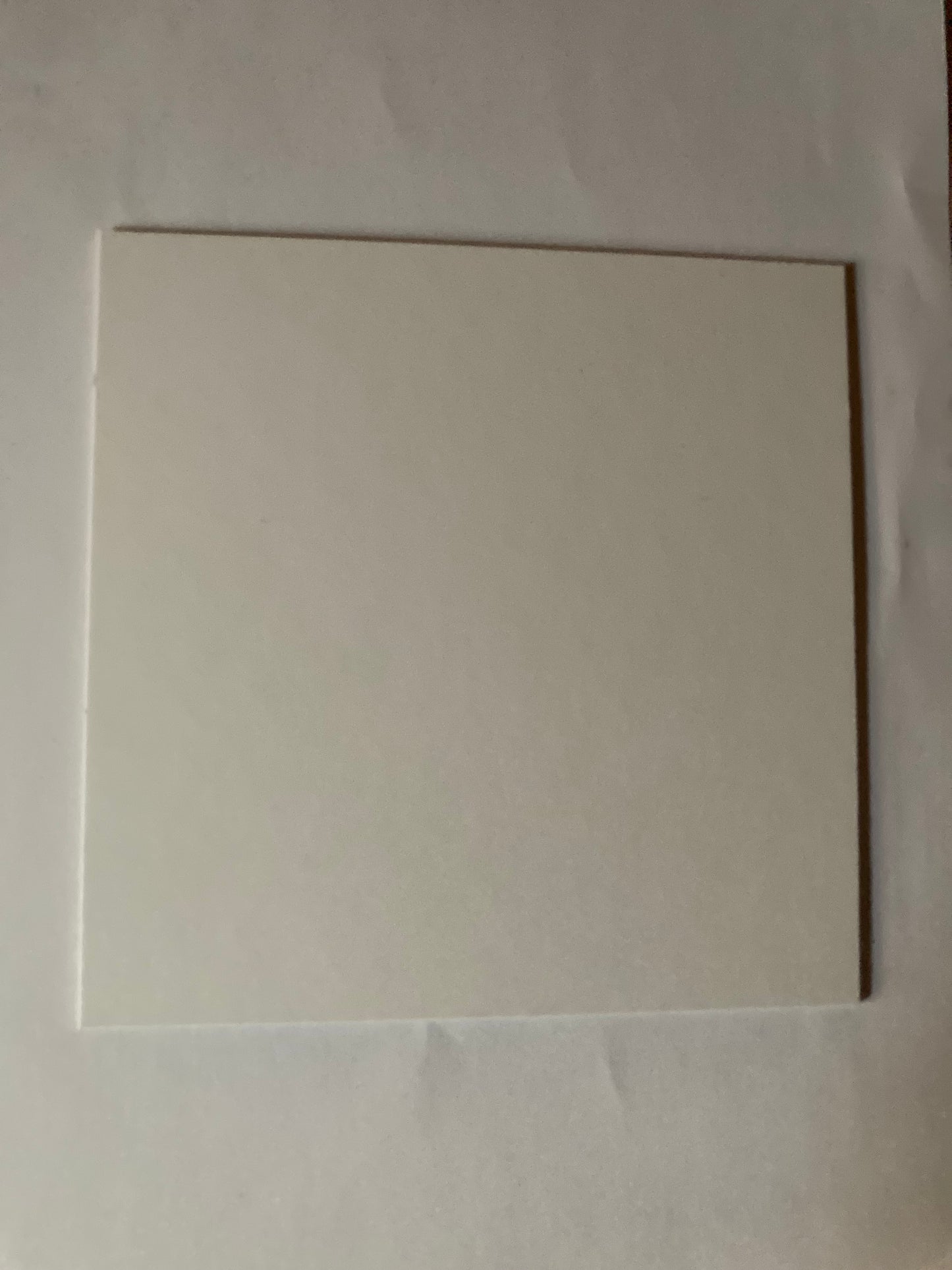 Taartkarton (3mm) 24x24cm- wit