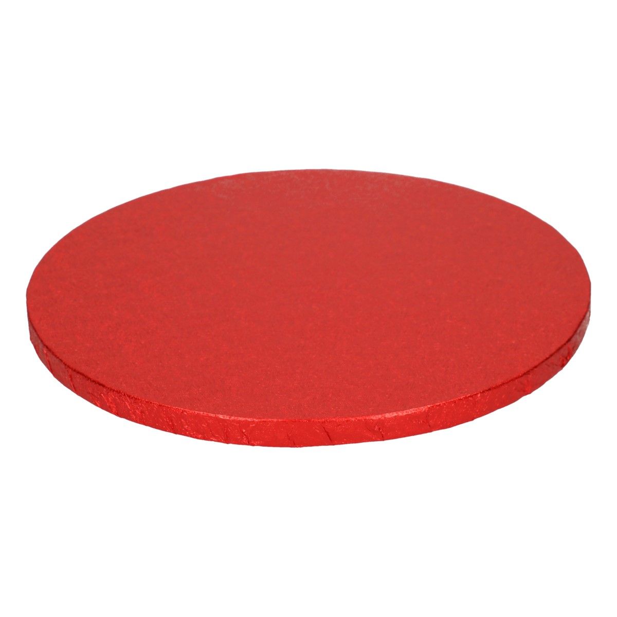 Funcakes CakeDrum rond Ø25CM -rood