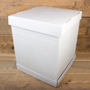 Taartdoos blanco 37x37x45cm