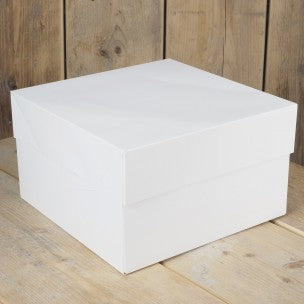 Taartdoos blanco 20x20x15cm